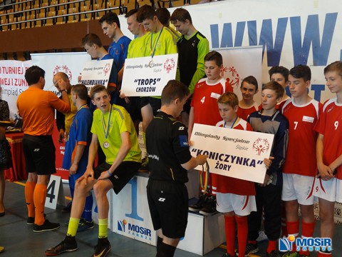 Wyniki XVII Śląskiego Turnieju Piłki Nożnej Halowej i Zunifikowanej Olimpiad Specjalnych Zabrze 2019