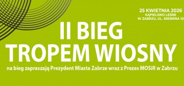 II Bieg Tropem Wiosny w Zabrzu &ndash; ruszyły zapisy na bieg dla dzieci