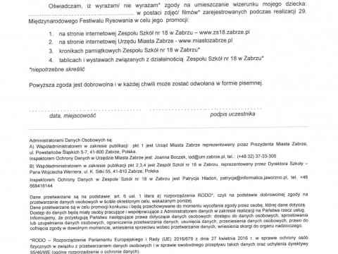 29. Międzynarodowy Festiwal Rysowania w Zabrzu