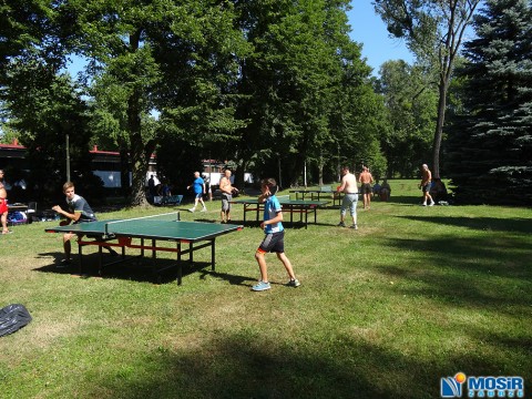 Turniej Tenisa Stołowego na Kąpielisku Leśnym